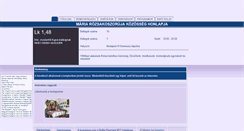 Desktop Screenshot of mariakoszoruja.kozosseg.com